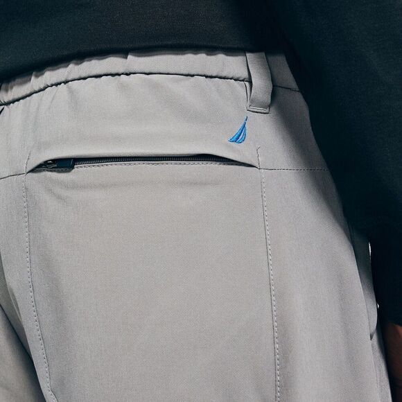 Nautica Mens Navtech Slim-Fit Utility Pant Straight Leg Pewter Grey Size 34x32 - Picture 5 of 11